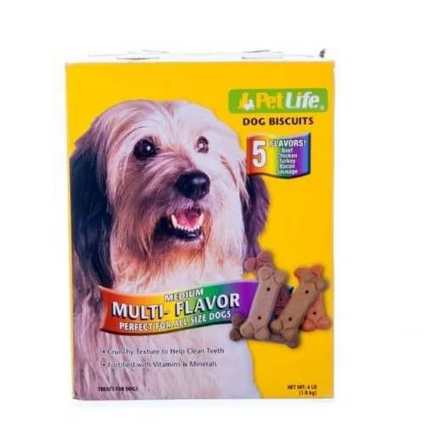 6/4 Lb Sunshine Mills Pet Life Medium Assorted Biscuits - Health/First Aid